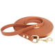 bio-leine ab 35 kg Biothane Schleppleine braun/ caramell 10 m