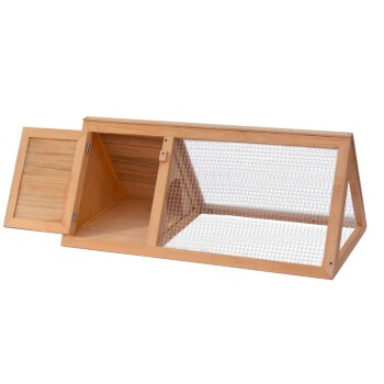 Holz Kaninchenstall / Kleintierstall braun