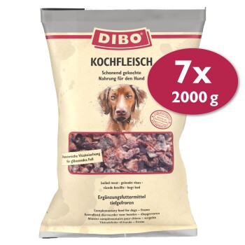 Frostfutter Kochfleisch 7x2 kg