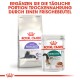 Royal Canin Verpackung zeigt Regular Sterilised 7+ Trockenfutter und Instinctive 7+ Nassfutter mit täglichen Fütterungsempfehlungen.