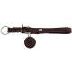 Dressurhalsung Solid Education dunkelbraun 40 cm