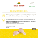Almo Nature HFC Natur Katzenfutterverpackung mit Hähnchenschenkeln, mit Zutaten und Nährwertinformationen auf Deutsch.