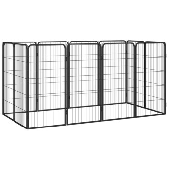 Hunde Laufstall Stahl Pulverbeschichtet Freilaufgehege mehrere Auswahl 2 m, 1 m, 1 m