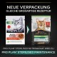 Zwei Katzenfutterpackungen: links Purina Pro Plan Nutri Savour, rechts Pro Plan Sterilised Maintenance. Text lautet "Neue Verpackung..."