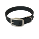 bio-leine 21-30cm HU Biothane Halsband schwarz 40 cm, 50 cm