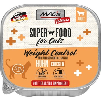 MAC’s Vetcare Weight Control Poulet 16 x 100 g