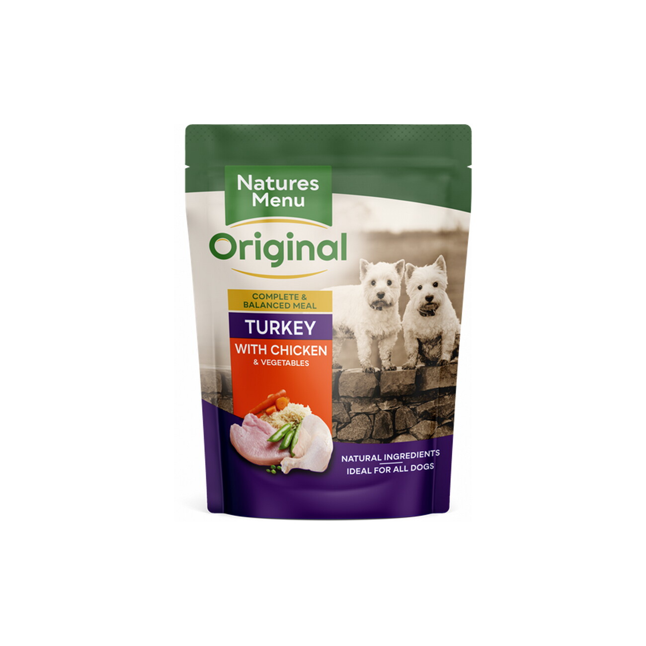 Country Hunter NATURES MENU Original Turkey with Chicken 300 g