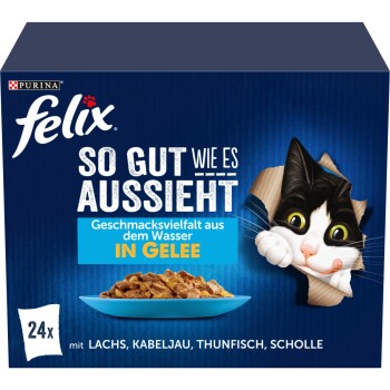 So gut wie es aussieht 24 x 85 g Różnorodność smaków z wody