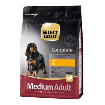 SELECT GOLD Complete Medium Adult Huhn 1kg