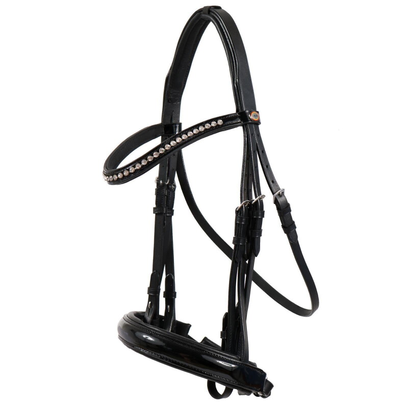 Hans Melzer Horse Equipment Hans Melzer Kandare Wiesbaden LACK WB EXTRA (KB-Kaltblut)