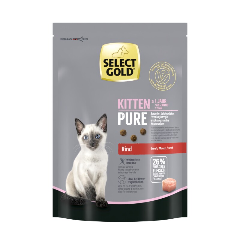SELECT GOLD Pure Kitten Rund 300 g