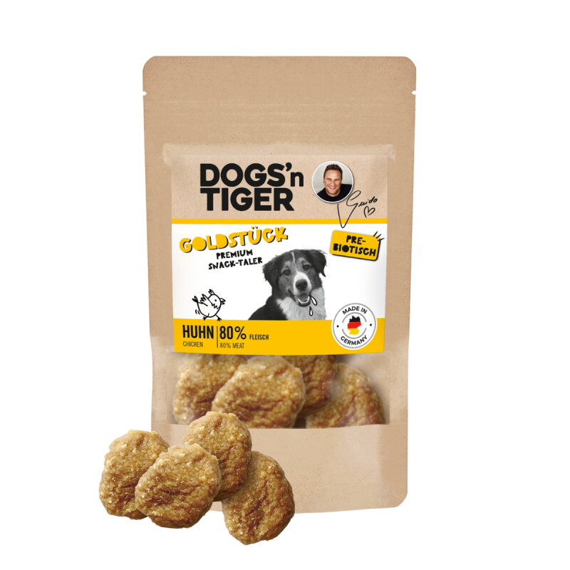 Dogs'n Tiger Goldstück Snacks Huhn 10x75 g