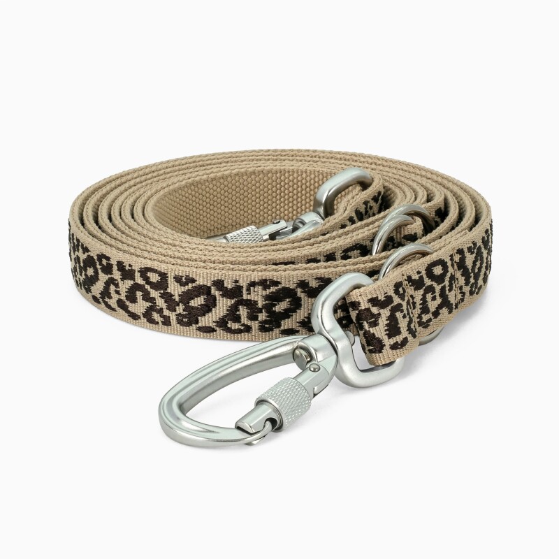 THE DOG IDEA Boho Hundeleine Leo