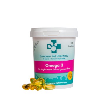 Europeanpetpharmacy Omega 3 180 Softgelkapseln
