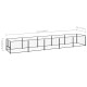 Hundezwinger Stahl schwarz 5 m, 1 m, 70 cm