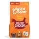 Dog food bag featuring Edgard Cooper brand, labeled "Grain Free" and "Free-Run Chicken," suitable for adult dogs, 7kg.