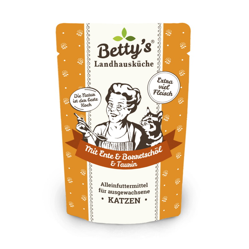 Betty's Landhausküche Frischebeutel mit Ente 12x100 g