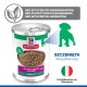 Puszka Hill's Science Plan dla szczeniąt, pasztet w formie bochenka 'Healthy Recipe with Beef, Puppy <1', polski napis 'SZCZENIĘTA', flaga Włoch.