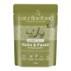 Catz Finefood groen zakje: Classic Adult Huhn & Fasan (kip & fazant) met quinoa en appels, 85 g, Gemaakt in Duitsland
