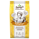 Gelber Betty's Landhausküche-Katzenfutterbeutel mit der Aufschrift "Geflügel pur", "Alleinfuttermittel für ausgewachsene KATZEN", 300 g.