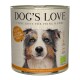 Dogs`s Love BIO 6x800g Pute mit Amaranth & Kürbis