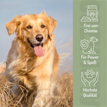 Kundenbewertung für ein Haustier-Supplement mit 4,8/5 Sternen aus 7.191 Bewertungen, die Zufriedenheit und Wirksamkeit des Produkts diskutiert.