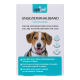 Antiparasitäres Halsband für Hunde mit Beagle-Verpackung, mit Text über Floh-, Zecken- und Mückenabwehr für Hunde über 12 Wochen.