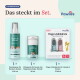 Pawlie's Werbung mit einer Katze und drei Hunden unterschiedlicher Größen, die mit S, M und L beschriftet sind, mit dem Text "FÜR HUNDE & KATZEN."