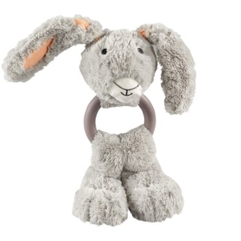 toy hare with TPR ring Pepe&Kitty
