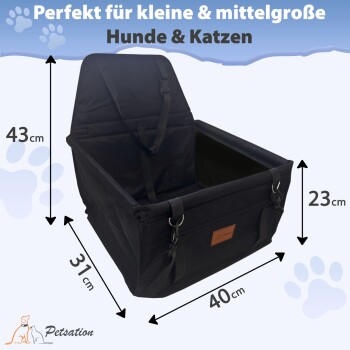 Hunde Autositz – Sicher & Bequem