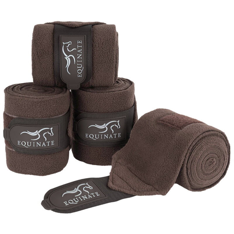 Equinate Fleecebandagen Harmony braun Pony
