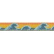 Reflektierende Hundeleine Crag™ blau/ türkis/ beige/ braun