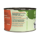 Dosen-Tierfutter mit Nährwertinformationen, einschließlich Zutaten wie Herz, rotes Fleisch und Vitamine, mit einem 'Getreidefrei'-Label.