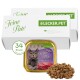 Lecker.Pet Emily's Feine Paté Reich an Rind Katzenfutter Nassfutter Vollnahrung 34x100 g