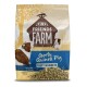 Bag of Tiny Friends Farm Gerty Guinea Pig Tasty Nuggets food, 1.5kg, with guinea pig images and tree illustration.