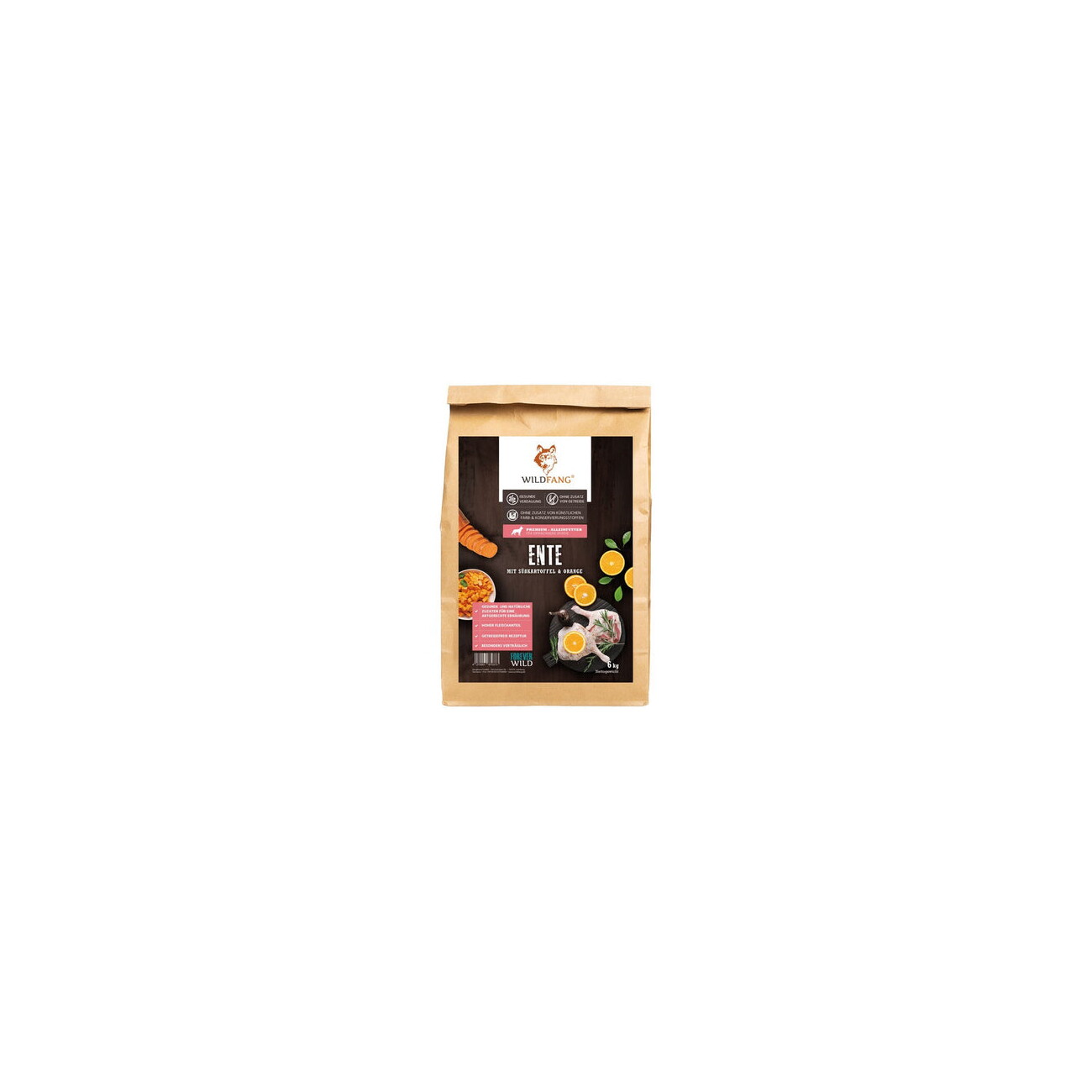 Wildfang ® Adult Trockenfutter mit Ente 6 kg