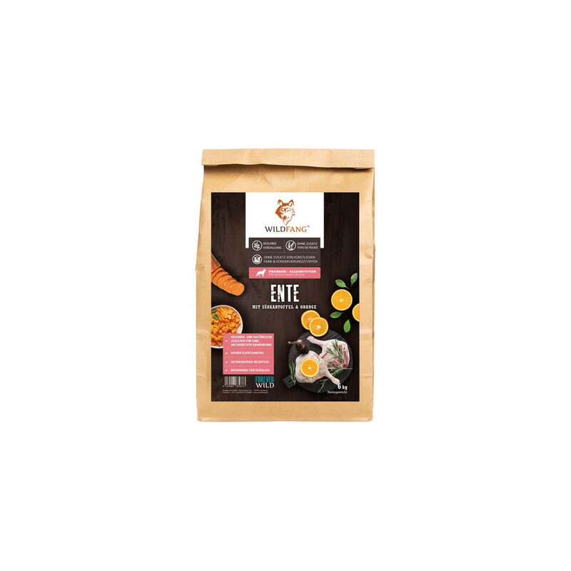 Wildfang ® Adult Trockenfutter mit Ente 6 kg