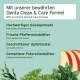 Haustierprodukt "Denta Clean & Care" mit Zutaten: Algenmehl, Pfefferminze, Apfeltrester und Petersilienblätter.