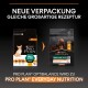 Zwei Purina Pro Plan Hundefutterbeutel zeigen aktualisierte Verpackungen mit "Neue Verpackung, gleiche Rezeptur" und "PRO PLAN® EVERYDAY NUTRITION."