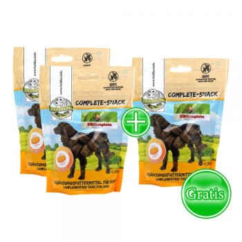 Bellfor Complete-Snack ZEComplete Set für Hunde – 3x150g