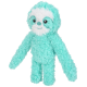 Flauschiges, mintgrünes Plüschspielzeug mit langen Gliedern, ideal für Haustiere zum Kuscheln und Spielen.
