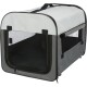 Trixie Soft Kennel Basic Box ciemnoszary/jasnoszary XS-S