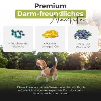 German Shephy Nassfutter Sensitive Lamm 9,6 kg