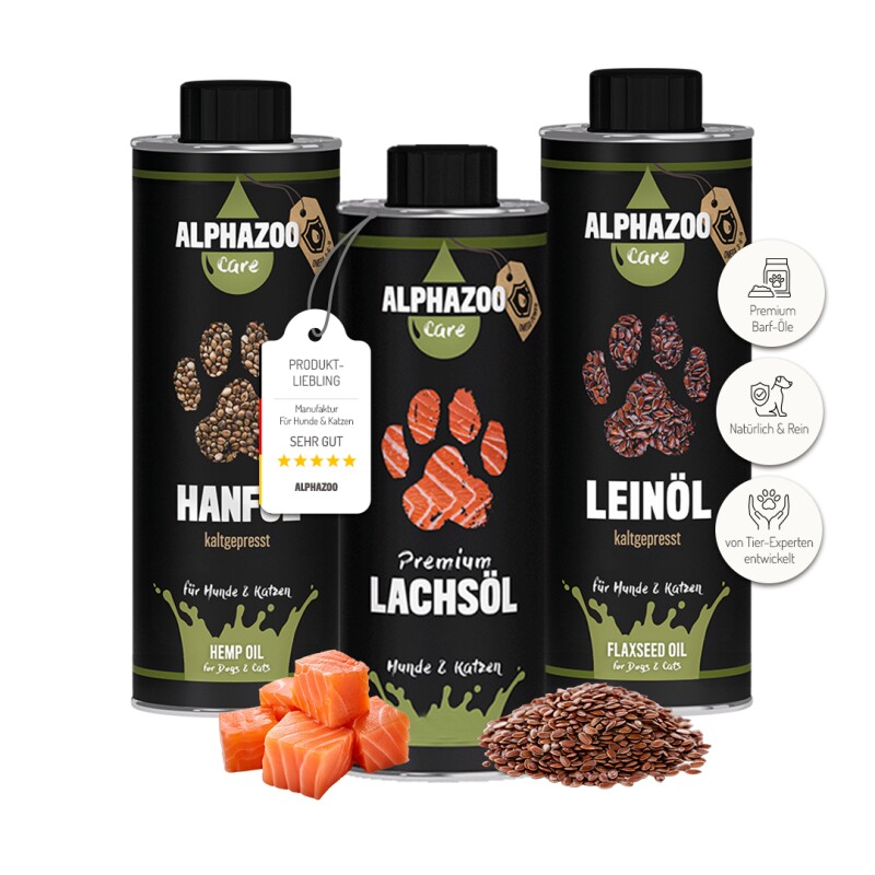 ALPHAZOO Barf-Öl Kombi I Bundle