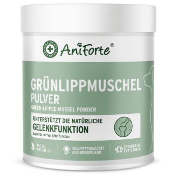 AniForte Grünlippmuschelpulver Vollfettqualität 500 g