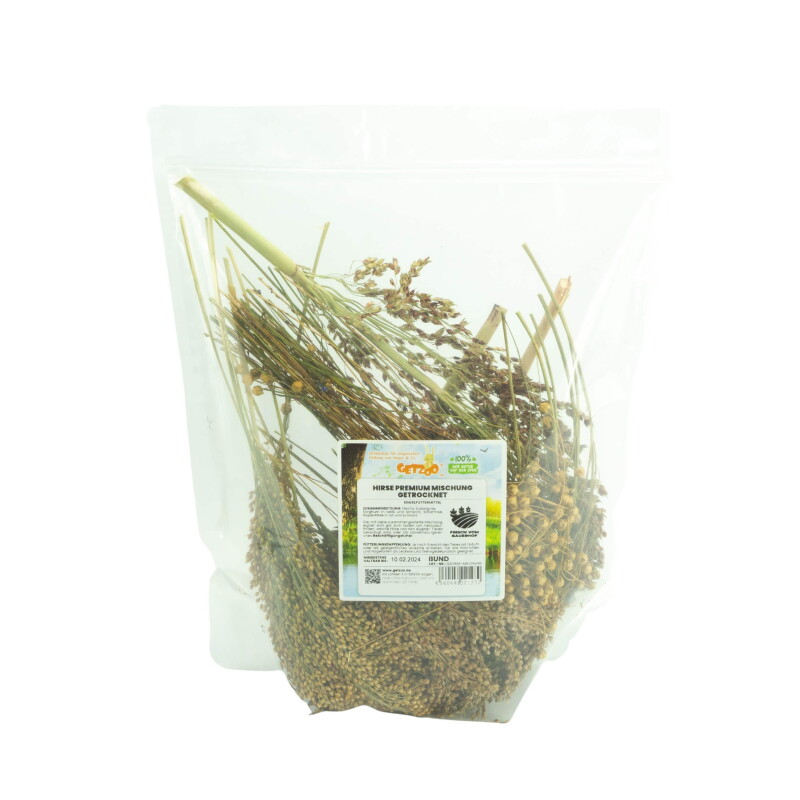 Getzoo Hirse Premium Mischung - getrocknet (Bund)