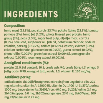 James wellbeloved online grain free lamb