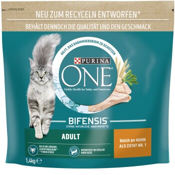 Purina ONE BIFENSIS Adult Huhn & Vollkorngetreide 1,4 kg Purina ONE BIFENSIS Adult Huhn & Vollkorngetreide 1,4 kg