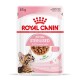 Torebka mokrej karmy Royal Canin Kitten Sterilised, 85g, z kawałkami w sosie, odpowiednia dla kociąt w wieku 6-12 miesięcy, bez konserwantów.