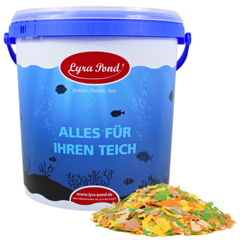 Lyra Pet Lyra Pond Multi Flakes im Eimer 1,24 kg